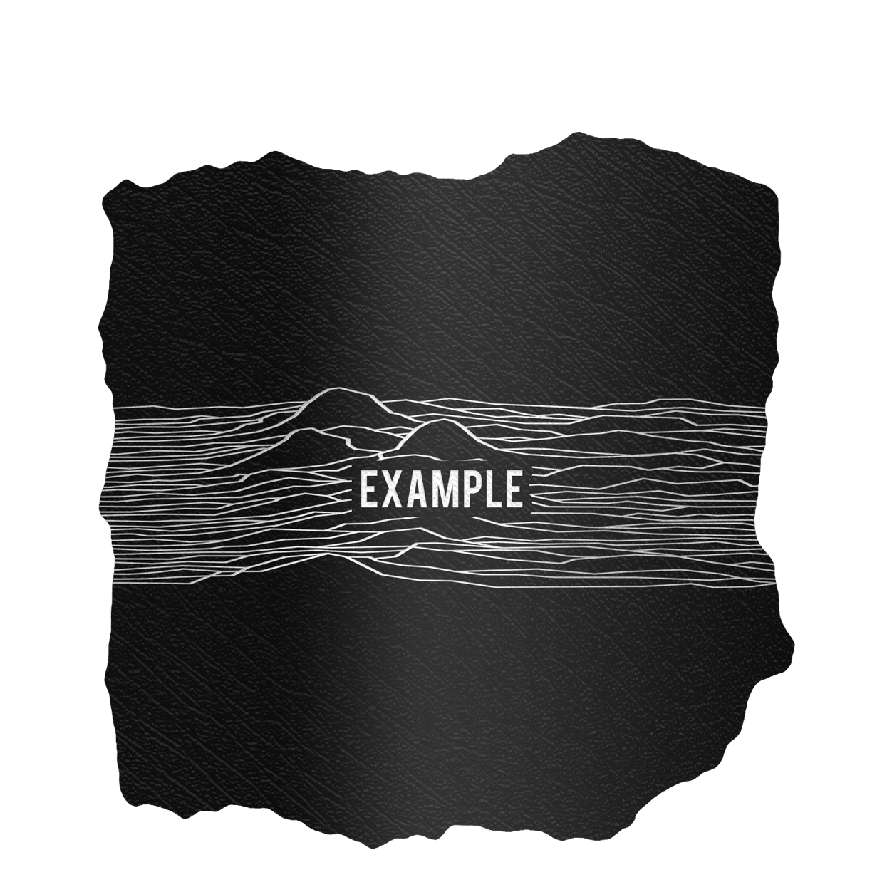 BLANK PATCH // BLACK to SILVER