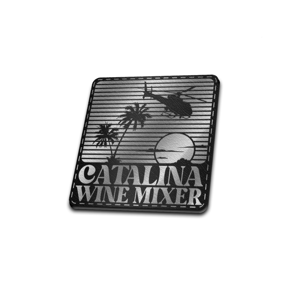 Catalina Wine Mixer - American Bison Design Co. - catalina, catalina wine mixer, funny, Iron, Leather, mixer, On, Patch, Pre made, Premade, step brothers, wine