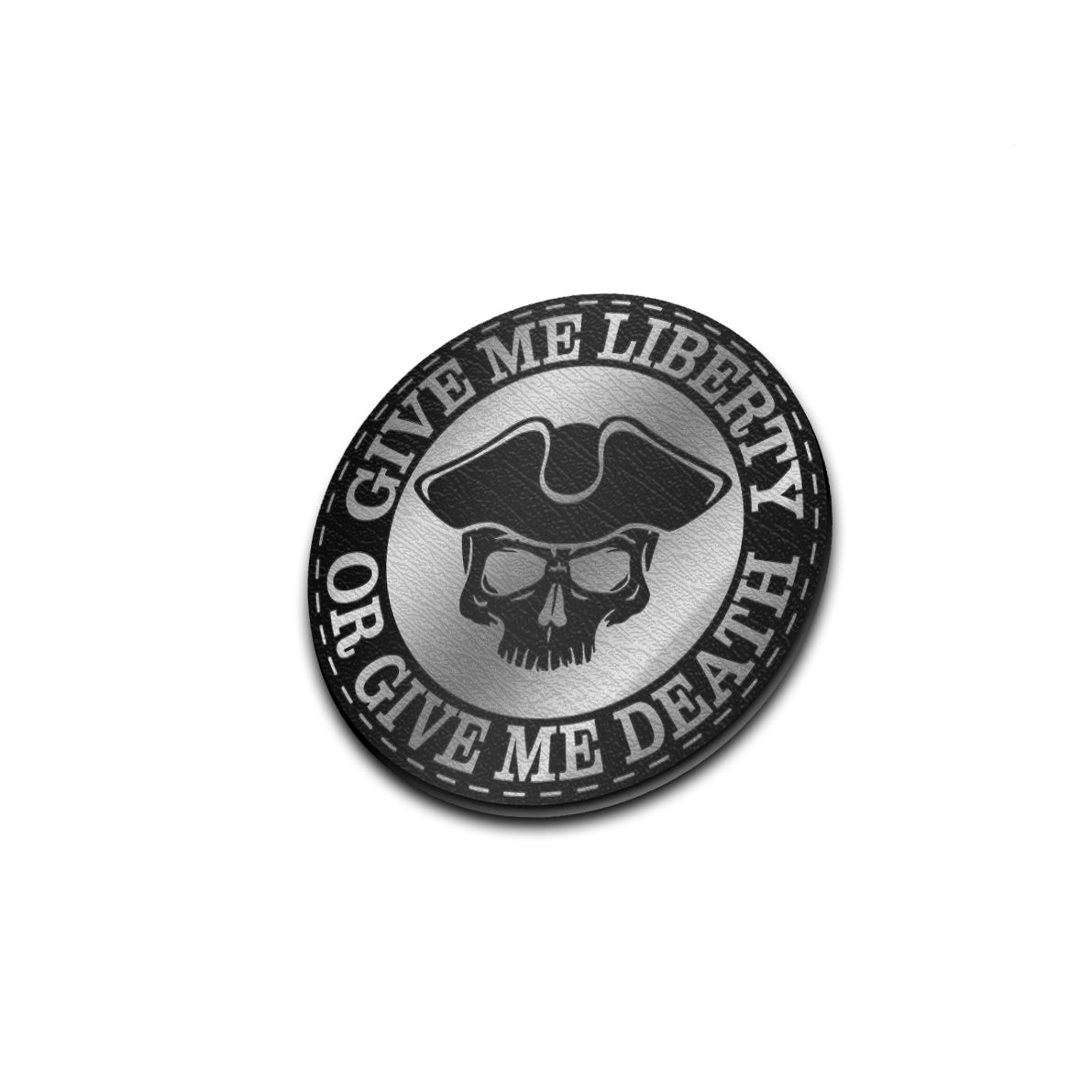 Liberty or Death - American Bison Design Co. - death, Iron, Leather, liberty, On, Patch, Patriotic, Pre made, Premade