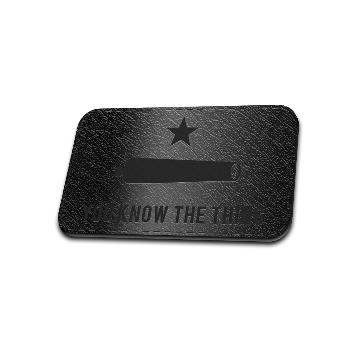 You Know The Thing - American Bison Design Co. - funny, Iron, Leather, On, Patch, Patriotic, Pre made, Premade, TAKE