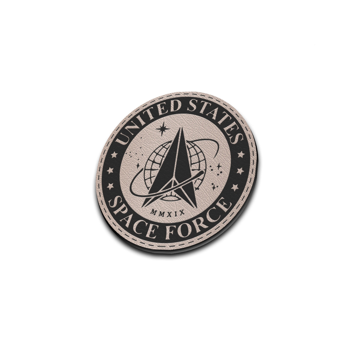 US Space Force - American Bison Design Co. - force, Iron, Leather, military, On, Patch, Pre made, Premade, space, USA, veteran