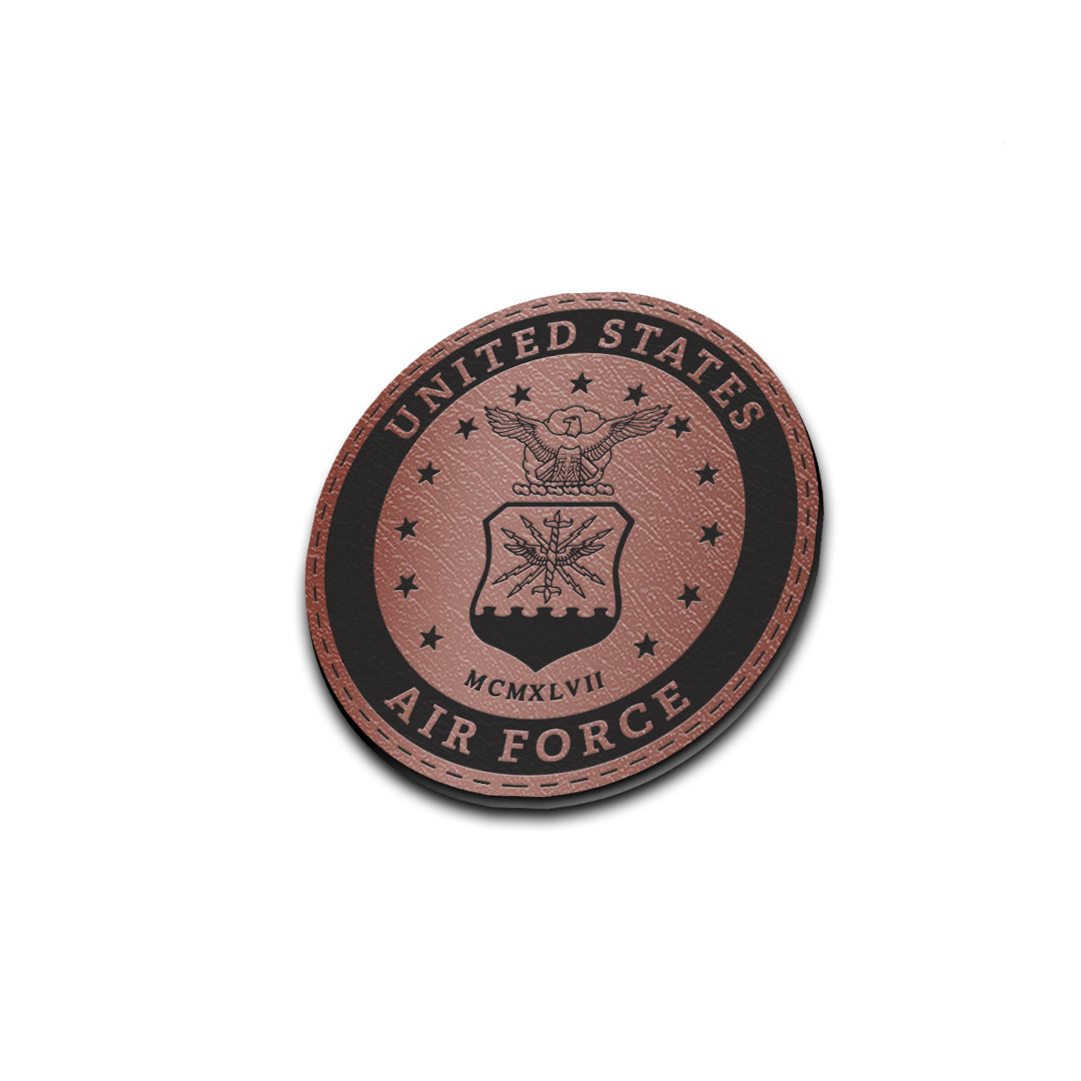 US Air Force - American Bison Design Co. - air, airforce, force, Iron, Leather, military, On, Patch, Pre made, Premade, USA, usaf, veteran