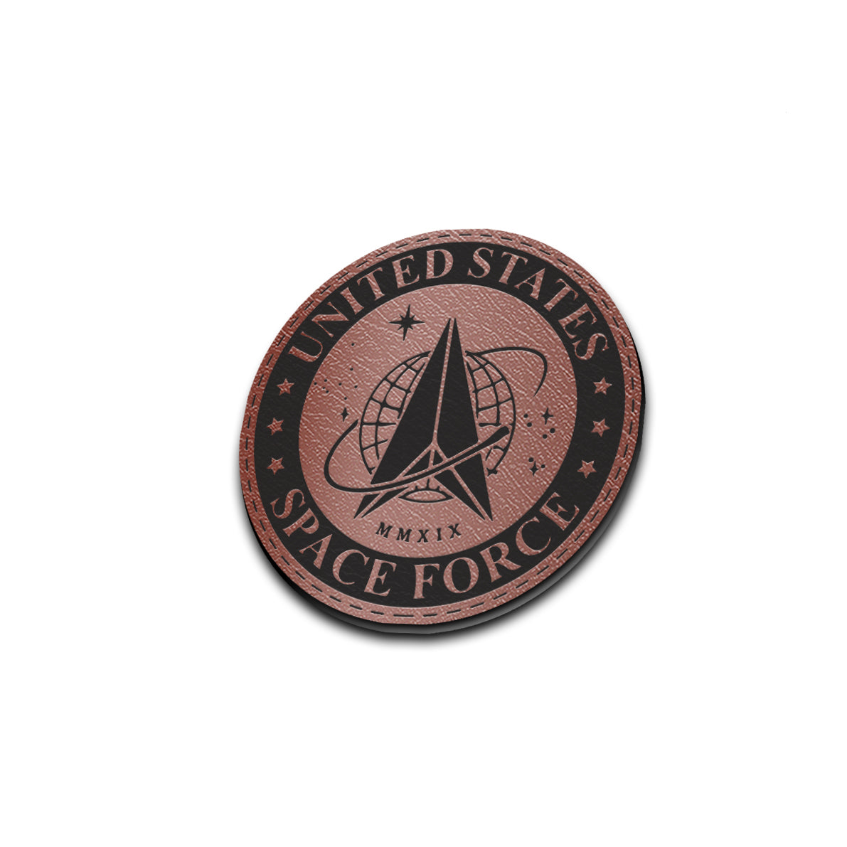 US Space Force - American Bison Design Co. - force, Iron, Leather, military, On, Patch, Pre made, Premade, space, USA, veteran