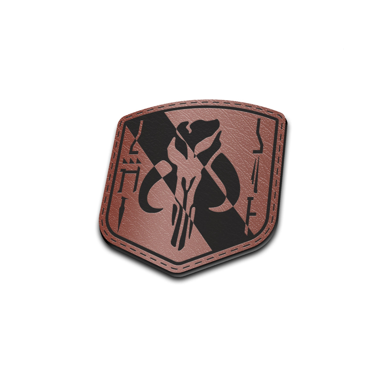 The Way - American Bison Design Co. - funny, Iron, Leather, mandalorian, On, Patch, Pre made, Premade, star, starwars, this is, wars