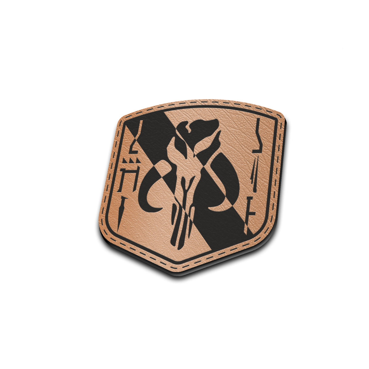 The Way - American Bison Design Co. - funny, Iron, Leather, mandalorian, On, Patch, Pre made, Premade, star, starwars, this is, wars