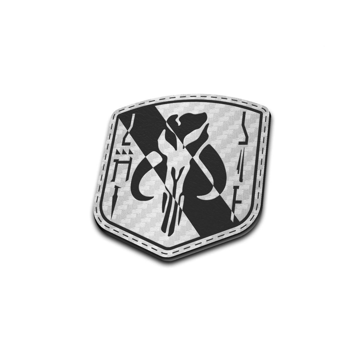 The Way - American Bison Design Co. - funny, Iron, Leather, mandalorian, On, Patch, Pre made, Premade, star, starwars, this is, wars