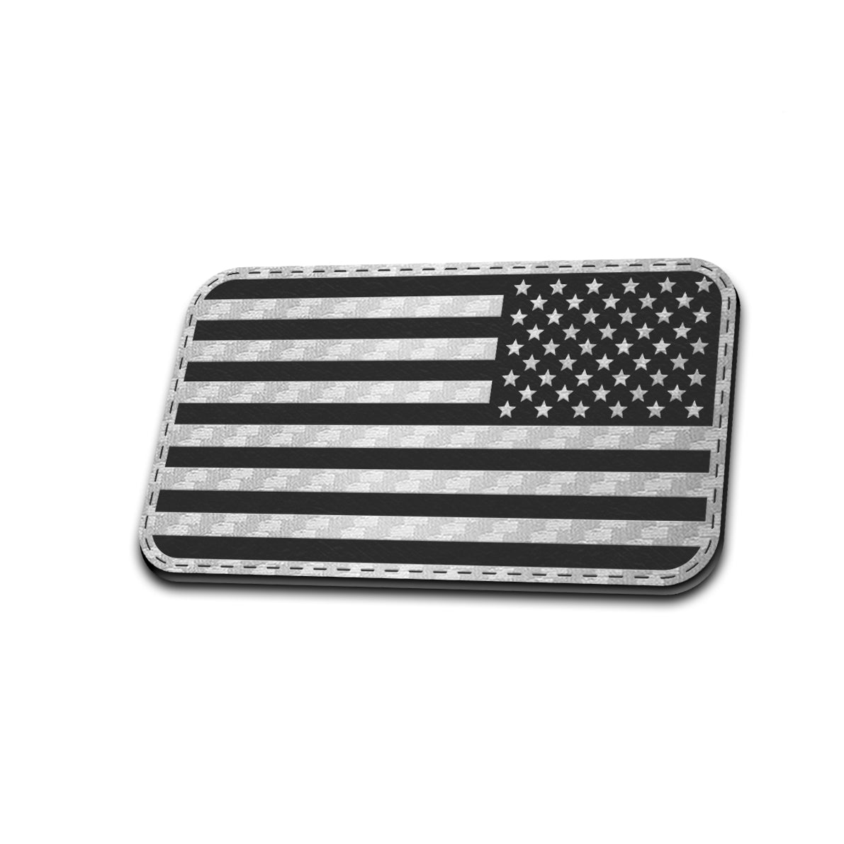 USA Left - American Bison Design Co. - america, flag, Iron, Leather, On, Patch, Patriotic, Pre made, Premade, USA