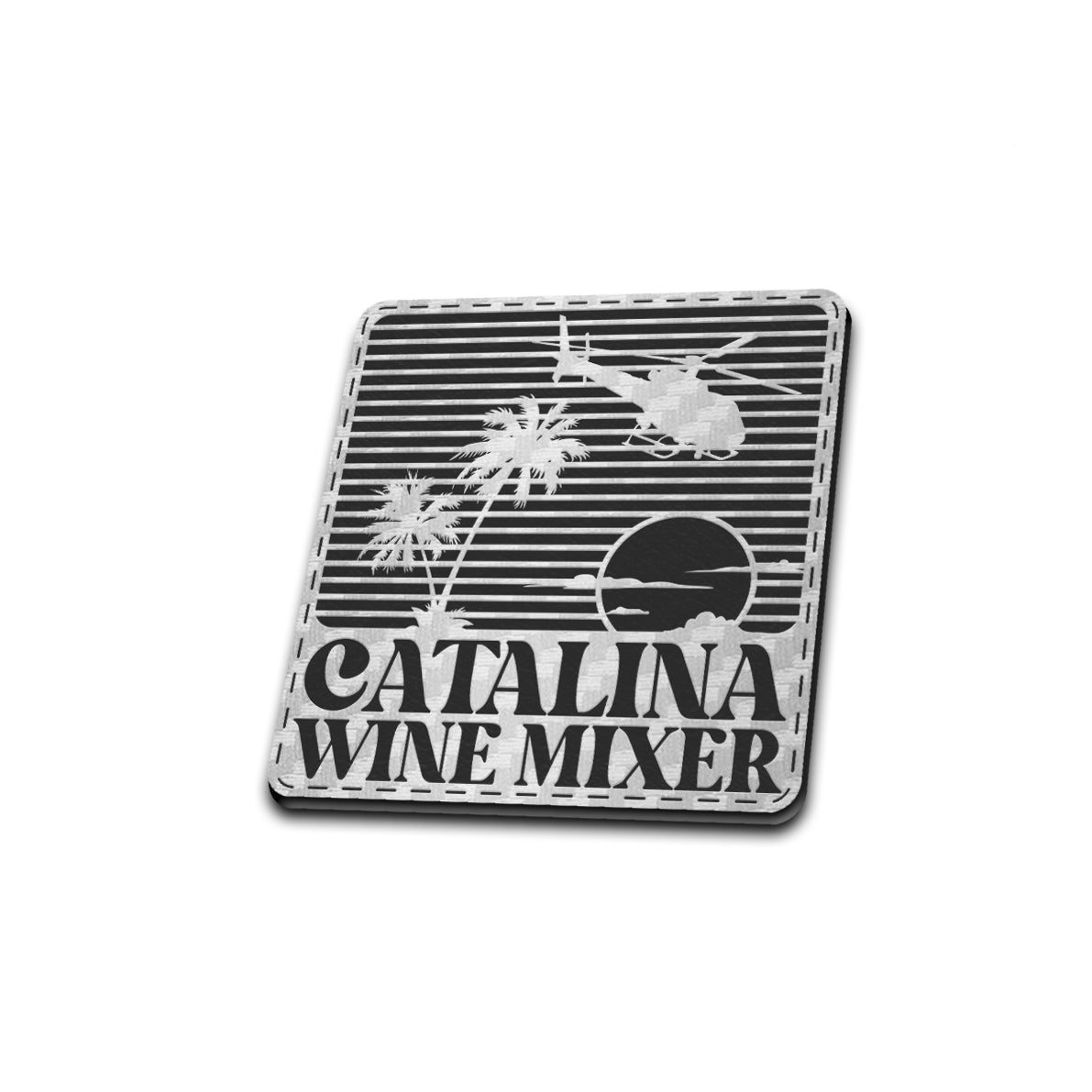 Catalina Wine Mixer - American Bison Design Co. - catalina, catalina wine mixer, funny, Iron, Leather, mixer, On, Patch, Pre made, Premade, step brothers, wine
