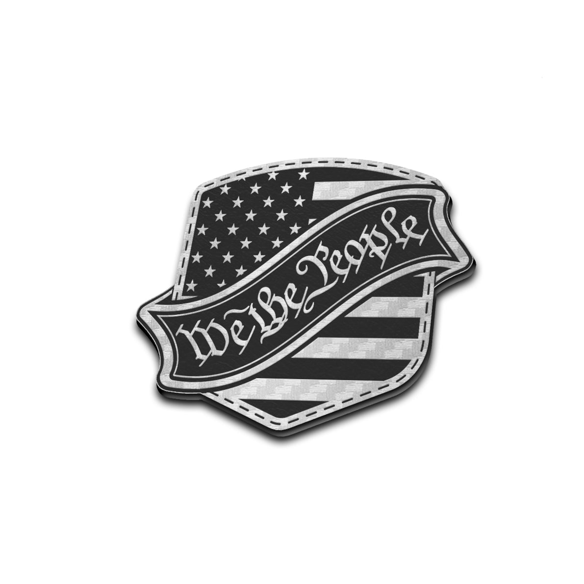 We The People - American Bison Design Co. - america, declaration, flag, Iron, Leather, On, Patch, Patriotic, people, Pre made, Premade, USA, we