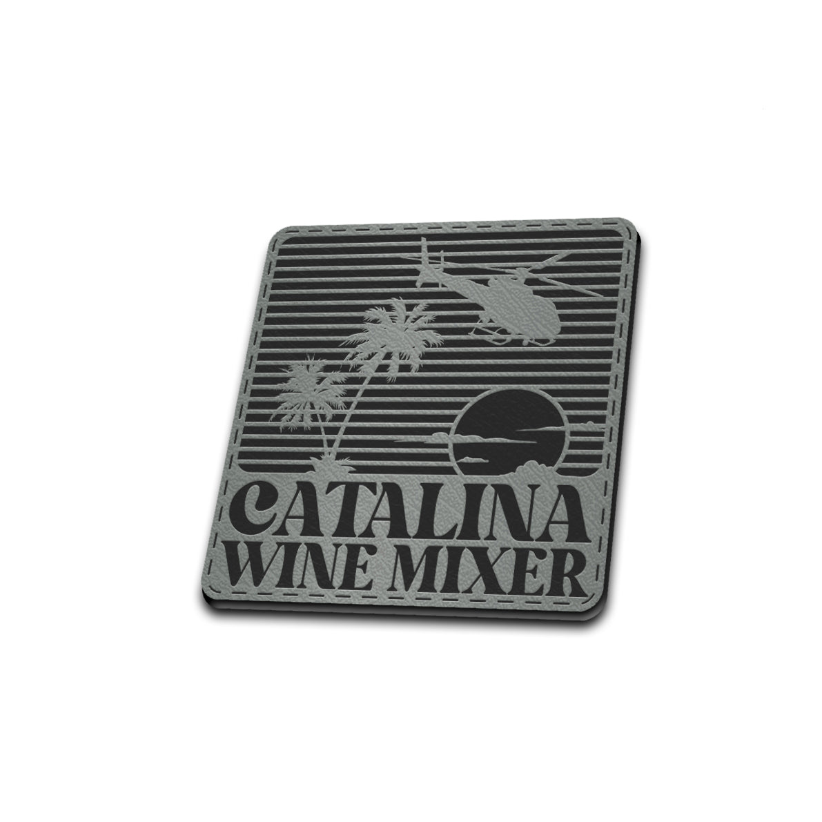 Catalina Wine Mixer - American Bison Design Co. - catalina, catalina wine mixer, funny, Iron, Leather, mixer, On, Patch, Pre made, Premade, step brothers, wine
