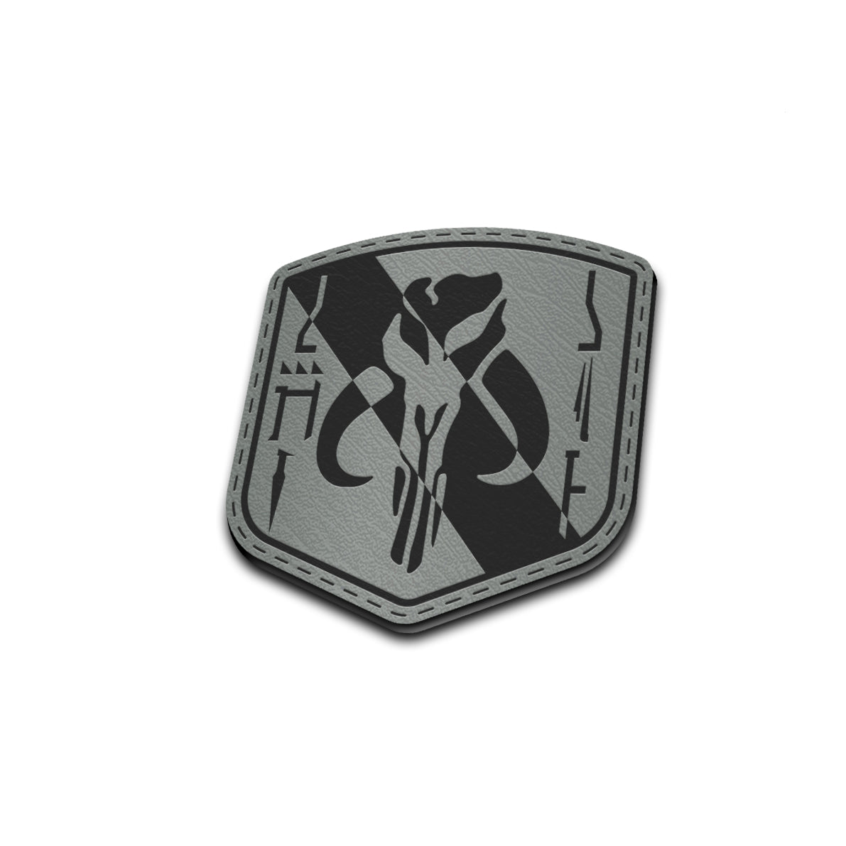 The Way - American Bison Design Co. - funny, Iron, Leather, mandalorian, On, Patch, Pre made, Premade, star, starwars, this is, wars