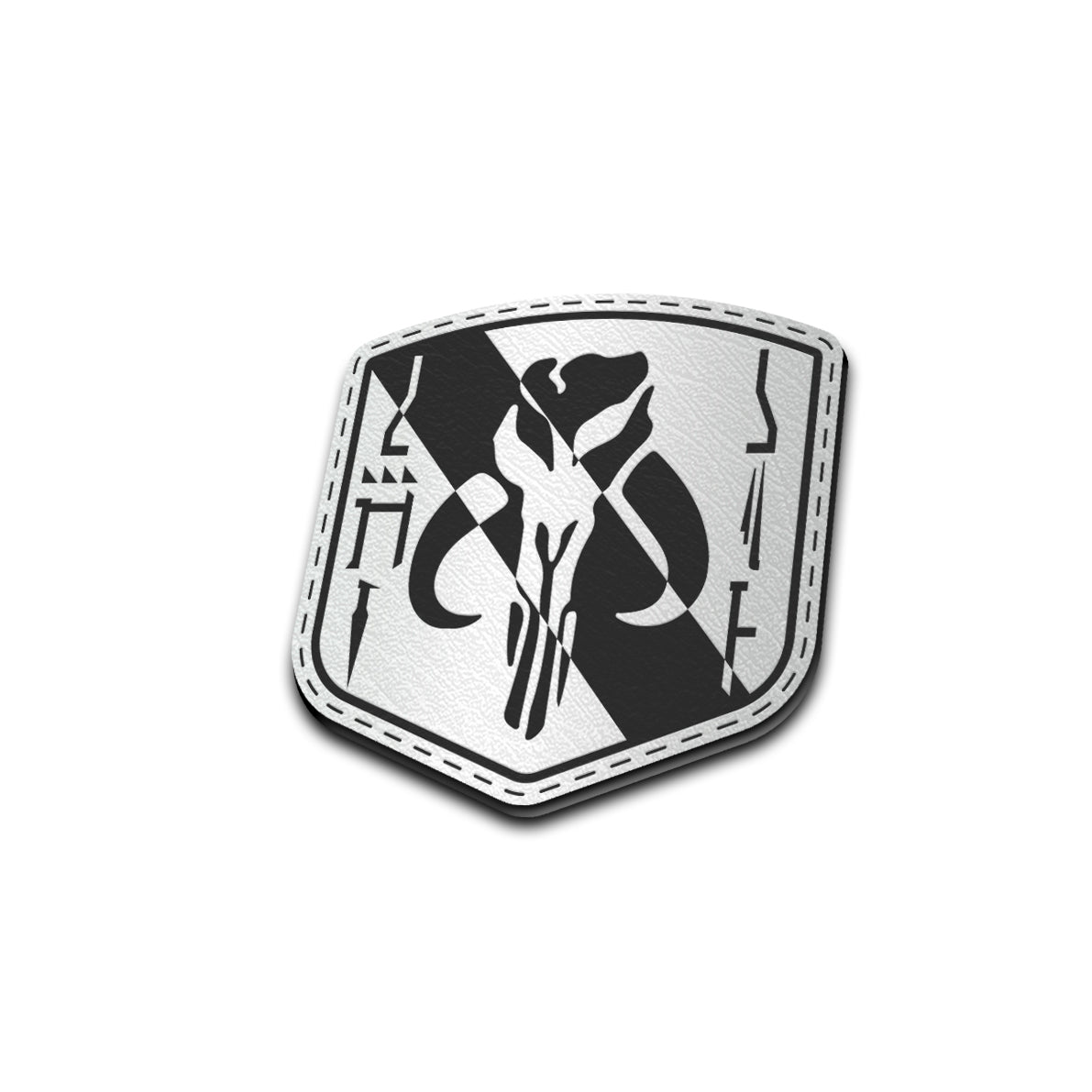 The Way - American Bison Design Co. - funny, Iron, Leather, mandalorian, On, Patch, Pre made, Premade, star, starwars, this is, wars