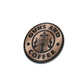 Guns & Coffee - American Bison Design Co. - 2a, coffee, guns, Iron, Leather, mermaid, On, Patch, Pre made, Premade, star