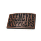 Heemeyer Mufflers - American Bison Design Co. - granby, heemeyer, Iron, kill dozer, killdozer, Leather, marvin, On, Patch, Pre made, Premade