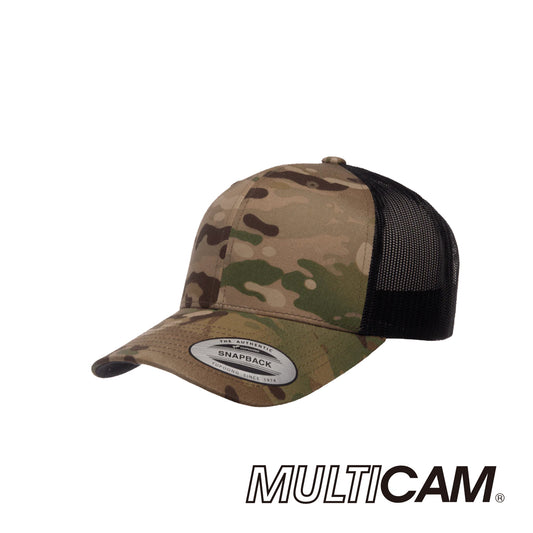 DCURV // Forester - American Bison Design Co. - Black, Camo, Classic, Curved, Custom, Hat, Leather, Mesh, Patch, Snap, Trucker, Yupoong