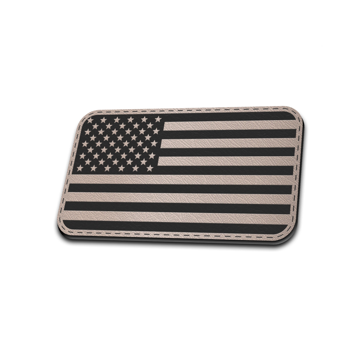 USA Right - American Bison Design Co. - america, flag, Iron, Leather, On, Patch, Patriotic, Pre made, Premade, USA