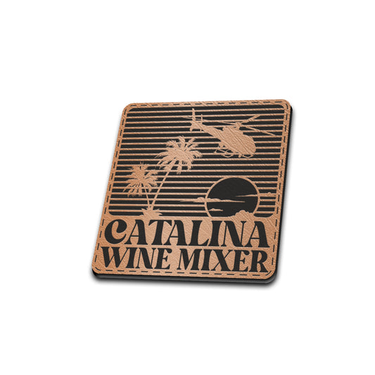 Catalina Wine Mixer - American Bison Design Co. - catalina, catalina wine mixer, funny, Iron, Leather, mixer, On, Patch, Pre made, Premade, step brothers, wine