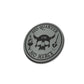 No Quarter - American Bison Design Co. - black, blackbeard, Iron, Leather, On, Patch, pirate, Pre made, Premade, quarter