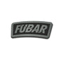 FUBAR - American Bison Design Co. - fubar, fucked up, Iron, Leather, On, Patch, Pre made, Premade