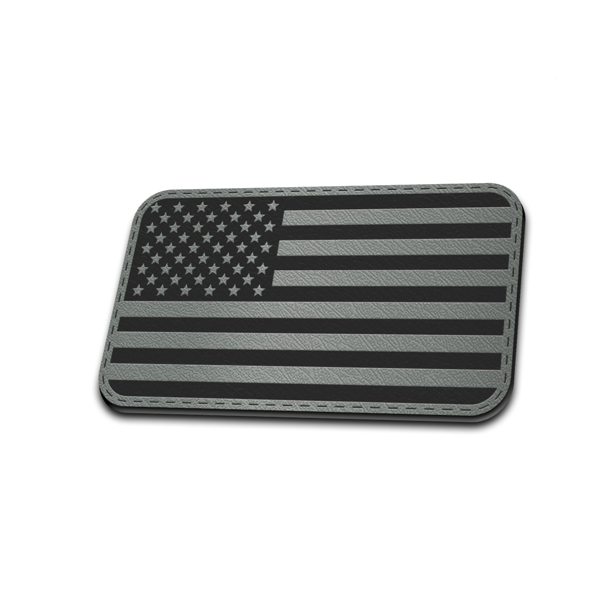 USA Right - American Bison Design Co. - america, flag, Iron, Leather, On, Patch, Patriotic, Pre made, Premade, USA