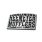 Heemeyer Mufflers - American Bison Design Co. - granby, heemeyer, Iron, kill dozer, killdozer, Leather, marvin, On, Patch, Pre made, Premade