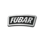 FUBAR - American Bison Design Co. - fubar, fucked up, Iron, Leather, On, Patch, Pre made, Premade