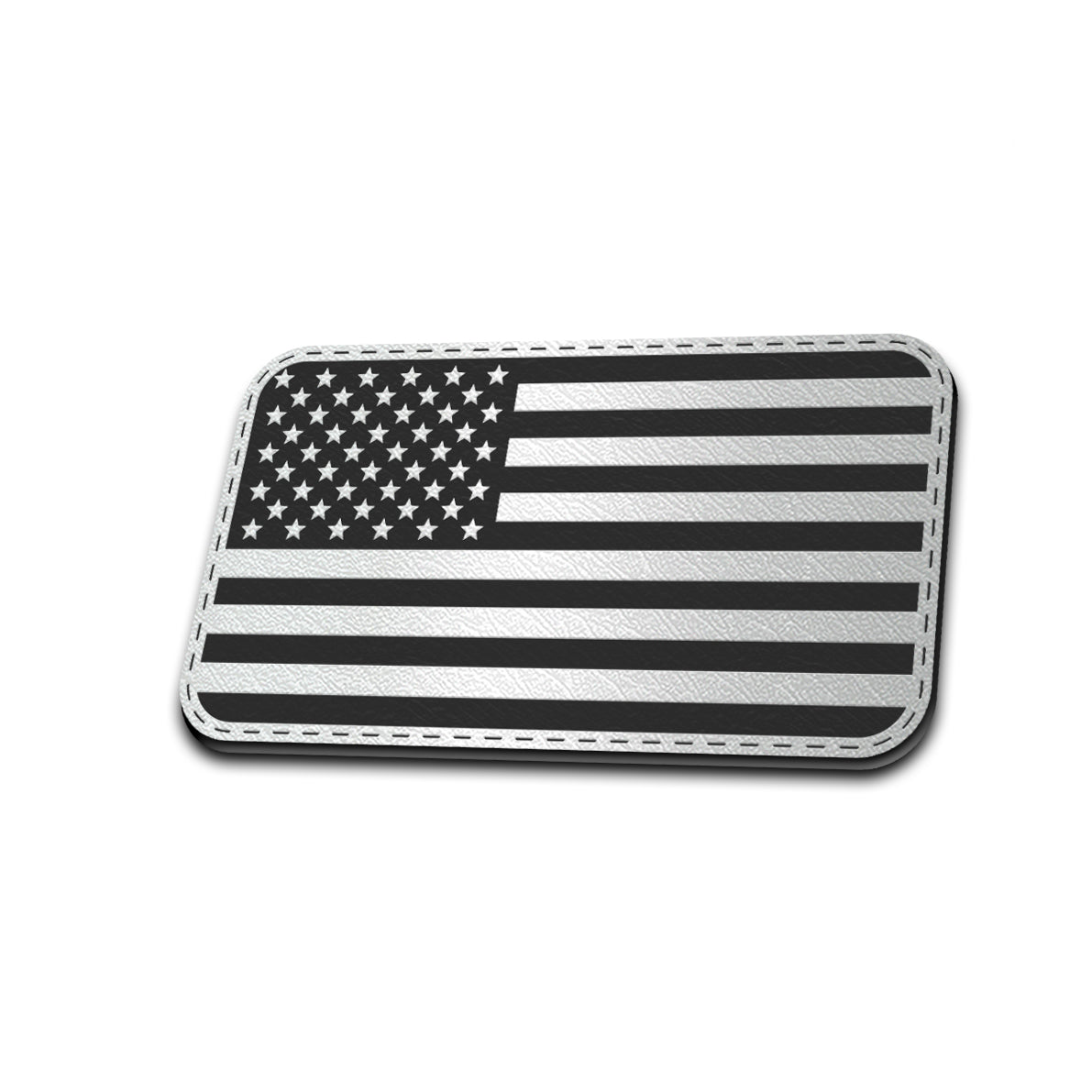 USA Right - American Bison Design Co. - america, flag, Iron, Leather, On, Patch, Patriotic, Pre made, Premade, USA