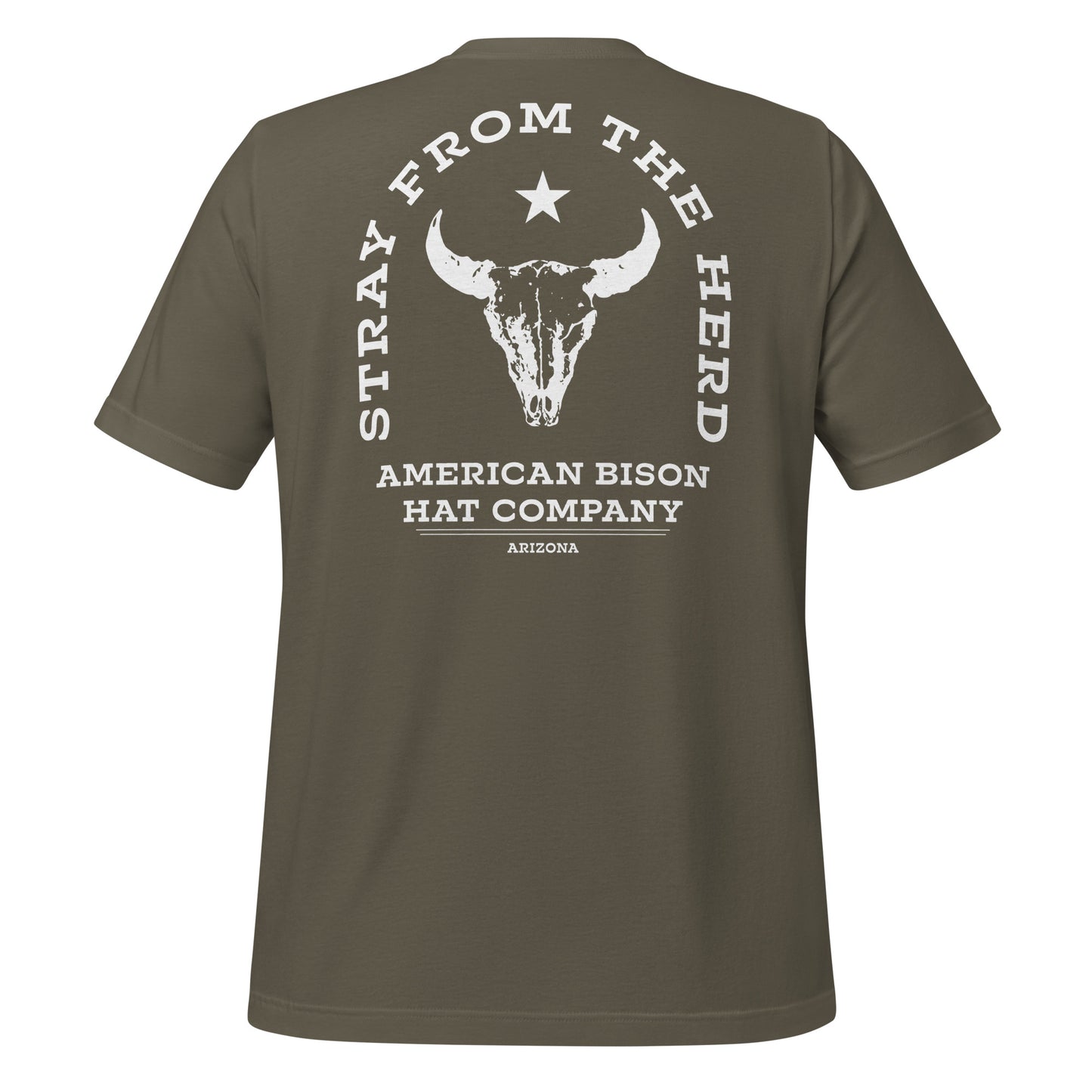 AB Skull Men's Tee - American Bison Design Co. - ab, cotton, mens, polyester, shirt, skull, t-shirt, tee, tshirt