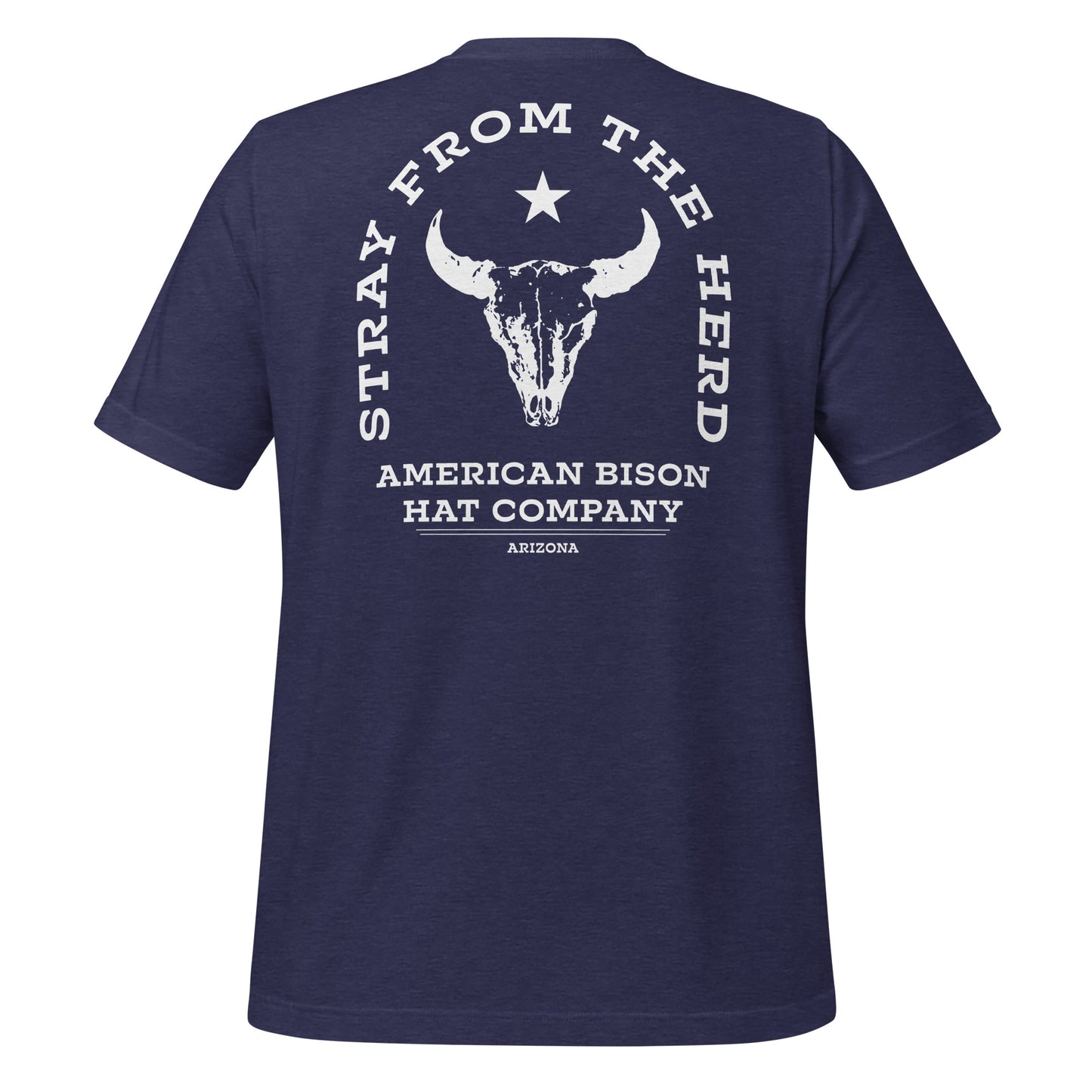 AB Skull Men's Tee - American Bison Design Co. - ab, cotton, mens, polyester, shirt, skull, t-shirt, tee, tshirt